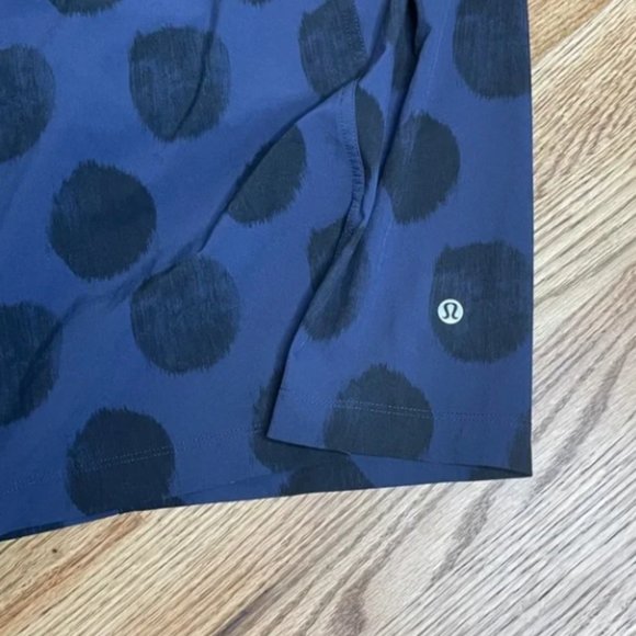 Lululemon The Short Linerless 11” XXL (Navy/Blue PolkaDOt) LIKE NEW - RARE CORE - Picture 4 of 10